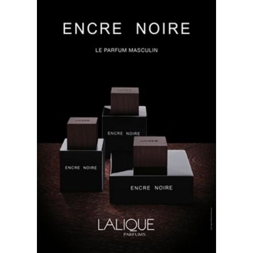 Lalique - Black Ink - Advertising